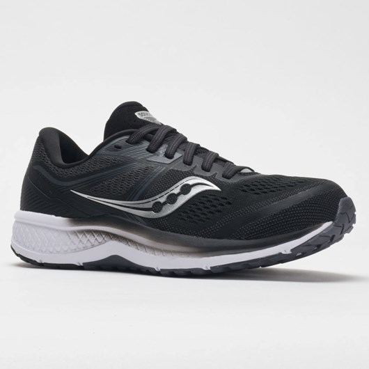 Black / White Orthofeet Saucony Omni 19 Women's Running Shoes | PMYLA2918