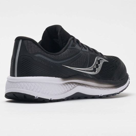 Black / White Orthofeet Saucony Omni 19 Women's Running Shoes | PMYLA2918