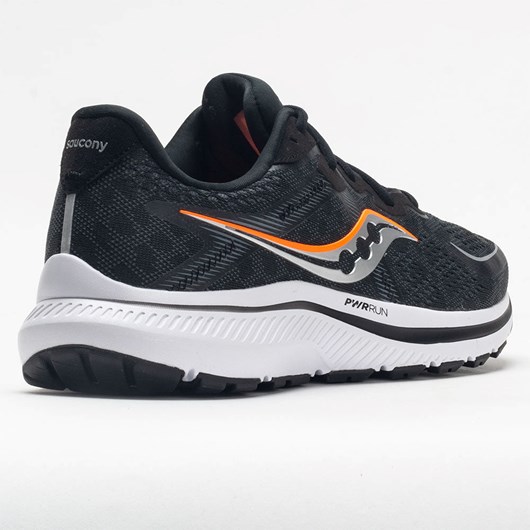 Black / White Orthofeet Saucony Omni 20 Men's Running Shoes | GOCTV7368