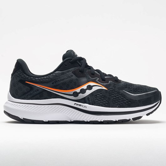 Black / White Orthofeet Saucony Omni 20 Men\'s Running Shoes | GOCTV7368