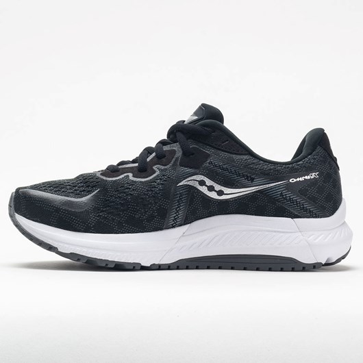 Black / White Orthofeet Saucony Omni 20 Women's Running Shoes | VLIDB3582