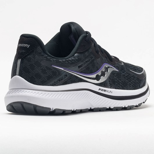 Black / White Orthofeet Saucony Omni 20 Women's Running Shoes | VLIDB3582