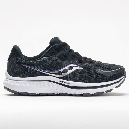 Black / White Orthofeet Saucony Omni 20 Women\'s Running Shoes | VLIDB3582