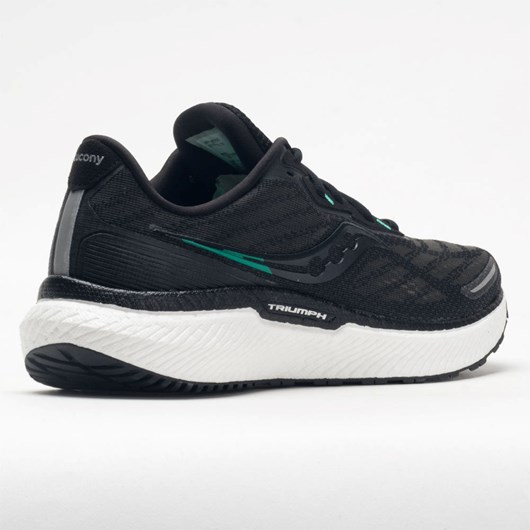 Black / White Orthofeet Saucony Triumph 19 Women's Running Shoes | FWZER9827