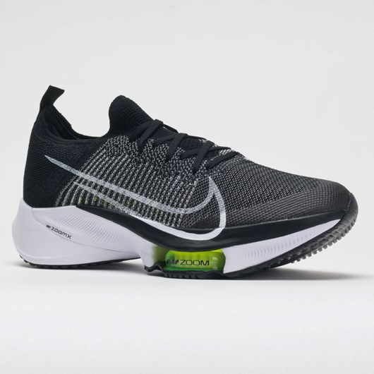 Black / White / Volt Orthofeet Nike Air Zoom Tempo Next% Men's Running Shoes | ISKCQ1329