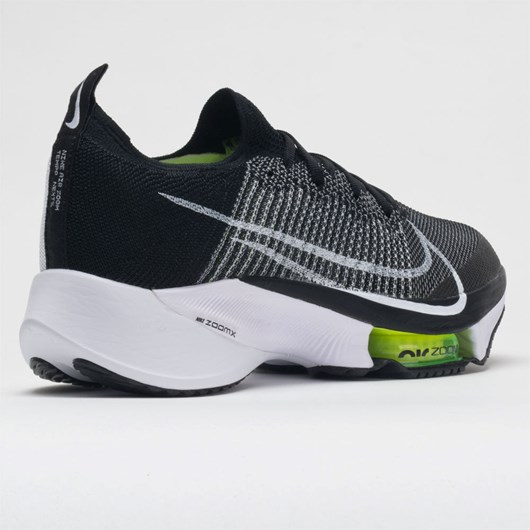 Black / White / Volt Orthofeet Nike Air Zoom Tempo Next% Men's Running Shoes | ISKCQ1329