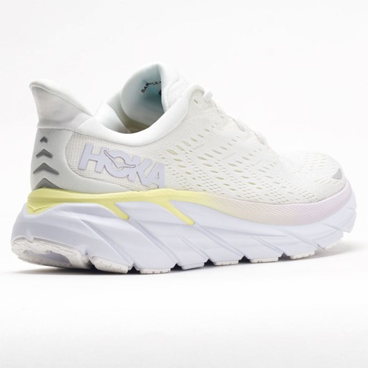 Blanc de Blanc / Bright White Orthofeet Hoka One One Clifton 8 Women's Running Shoes | QKUSJ1572