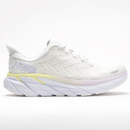 Blanc de Blanc / Bright White Orthofeet Hoka One One Clifton 8 Women\'s Running Shoes | QKUSJ1572