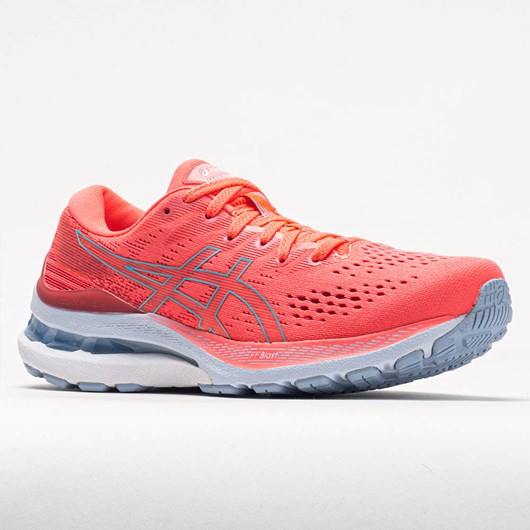 Blazing Coral / Mist Orthofeet ASICS GEL-Kayano 28 Women's Running Shoes | GUMZE6415