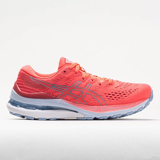 Blazing Coral / Mist Orthofeet ASICS GEL-Kayano 28 Women\'s Running Shoes | GUMZE6415