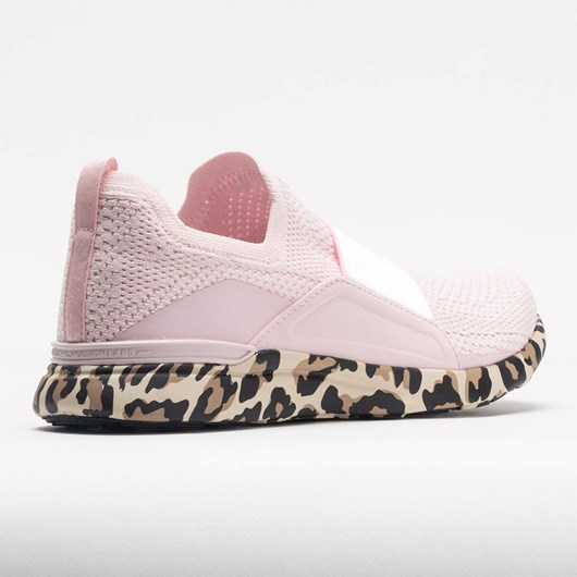 Bleached Pink / Leopard Orthofeet APL TechLoom Bliss Women's Lifestyle Sneakers | QMLEJ3489