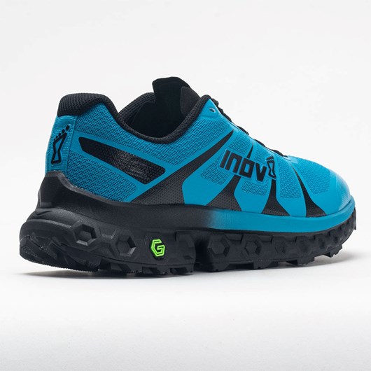 Blue / Black Orthofeet Inov-8 TrailFly Ultra G 300 Max Men's Trail Running Shoes | THPUF8326