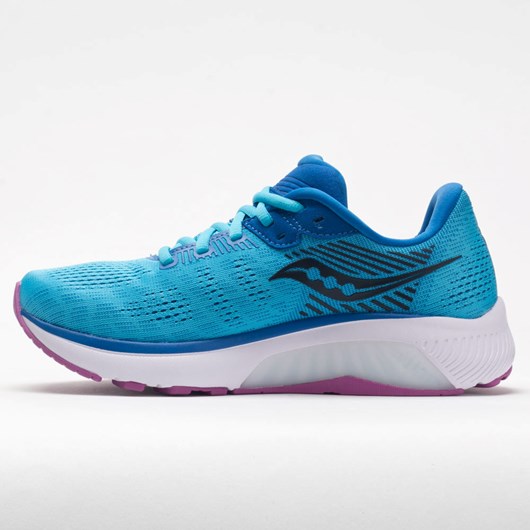 Blue Blaze / Berry Orthofeet Saucony Guide 14 Women's Running Shoes | XFMKC7615