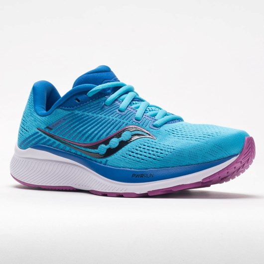 Blue Blaze / Berry Orthofeet Saucony Guide 14 Women's Running Shoes | XFMKC7615