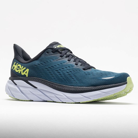 Blue Coral / Butterfly Orthofeet HOKA Clifton 8 Men's Running Shoes | JEIFC5713