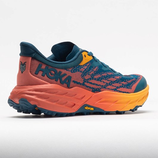 Blue Coral / Camellia Orthofeet HOKA Speedgoat 5 Women's Trail Running Shoes | ESDTI5037