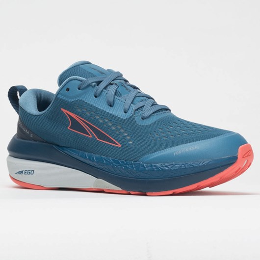 Blue / Coral Orthofeet Altra Paradigm 5 Women's Running Shoes | MWLDS2931