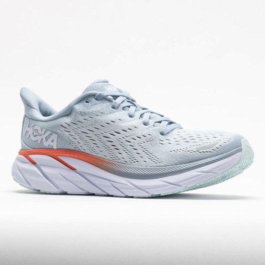 Blue Fog / Plein Air Orthofeet HOKA Clifton 8 Women's Running Shoes | ZCQPO8052