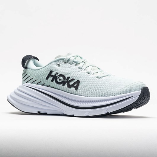 Blue Glass / Billowing Sail Orthofeet HOKA Bondi X Women's Running Shoes | VPWLG7358