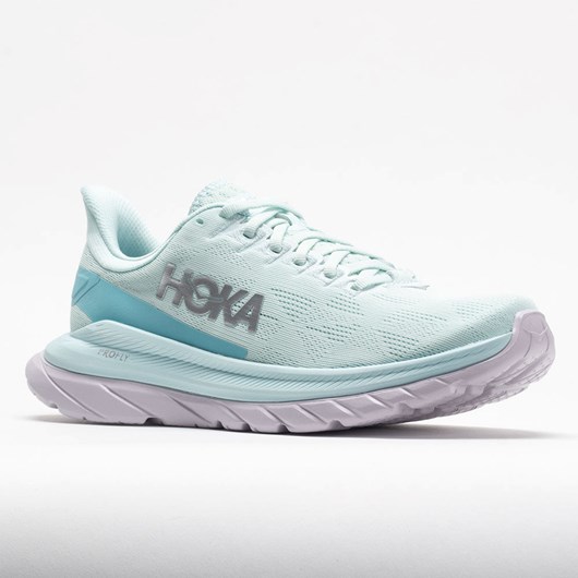 Blue Glass / Coastal Shade Orthofeet HOKA Mach 4 Women's Running Shoes | VLWQP3645