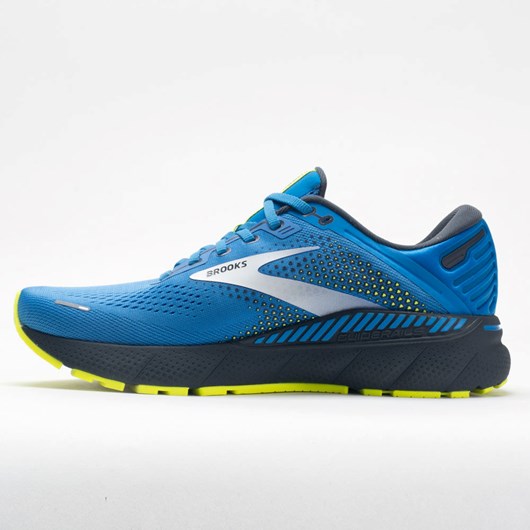 Blue / India Ink / Nightlife Orthofeet Brooks Adrenaline GTS 22 Men's Running Shoes | PDJKI9713