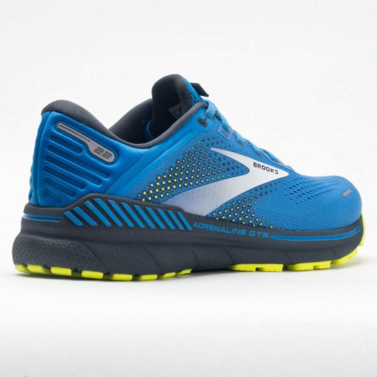 Blue / India Ink / Nightlife Orthofeet Brooks Adrenaline GTS 22 Men's Running Shoes | PDJKI9713