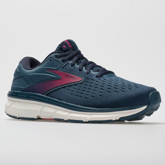 Blue / Navy / Beetroot Orthofeet Brooks Dyad 11 Women's Running Shoes | AKBFN4093