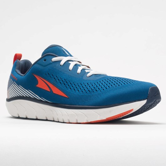 Blue / Orange Orthofeet Altra Provision 5 Men's Running Shoes | ASIPM7839