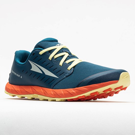 Blue / Orange Orthofeet Altra Superior 5 Men's Trail Running Shoes | MTINR5207