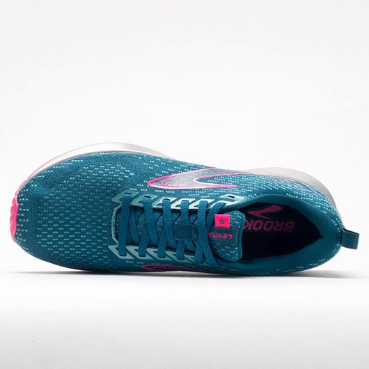 Blue / Porcelain / Pink Orthofeet Brooks Levitate 5 Women's Running Shoes | ZYPFC8071