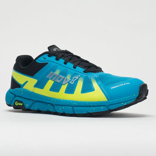 Blue / Yellow Orthofeet inov-8 Terraultra G 270 Men's Trail Running Shoes | HOWCB5704