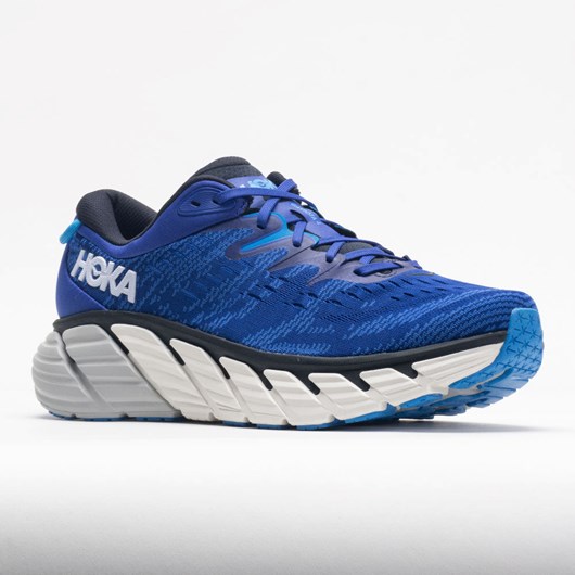 Bluing / Blue Graphite Orthofeet HOKA Gaviota 4 Men's Running Shoes | OWPRF3208