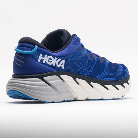 Bluing / Blue Graphite Orthofeet HOKA Gaviota 4 Men's Running Shoes | OWPRF3208