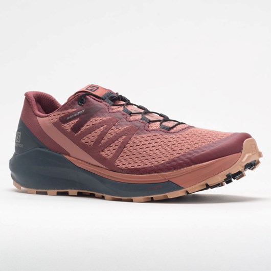 Brick Dust / India Ink Orthofeet Salomon Sense Ride 4 Women's Trail Running Shoes | TVOCR9178