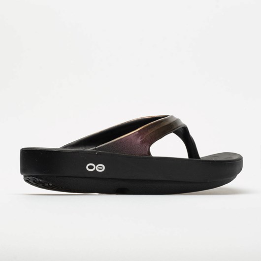 Cabernet Orthofeet OOFOS OOlala Women's Slide Sandals | RPVIC3167