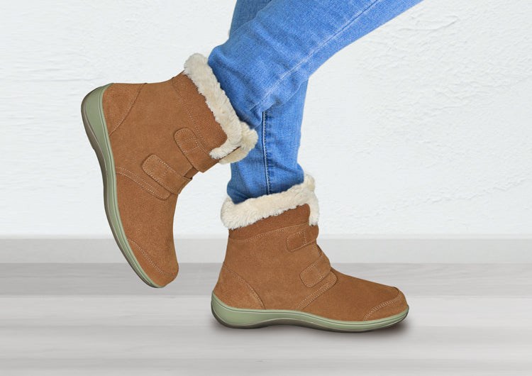 Camel Orthofeet Warm Arch Support Women's Winter Boots | ATZCL9278