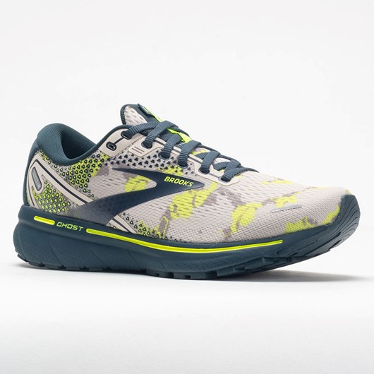 Camo Collection Moonbeam / Nightlife / Navy Orthofeet Brooks Ghost 14 Women's Running Shoes | GLQYJ6298