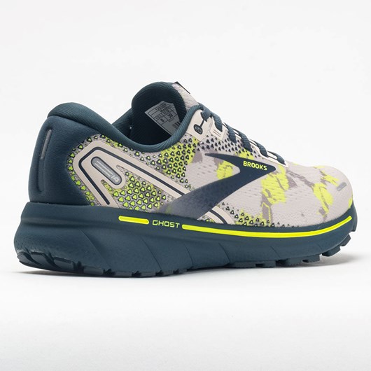 Camo Collection Moonbeam / Nightlife / Navy Orthofeet Brooks Ghost 14 Women's Running Shoes | GLQYJ6298