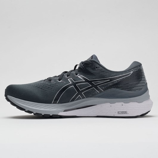 Carrier Gray / Black Orthofeet ASICS GEL-Kayano 28 Men's Running Shoes | ZFESL1472