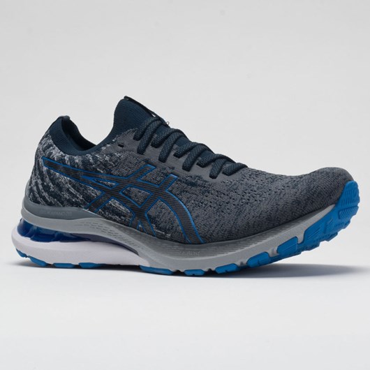 Carrier Gray / Electric Blue Orthofeet ASICS GEL-Kayano 28 MK Men's Running Shoes | YTUIL3165