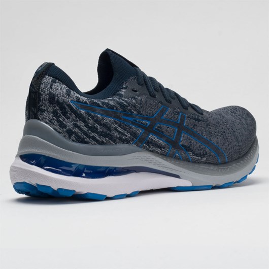 Carrier Gray / Electric Blue Orthofeet ASICS GEL-Kayano 28 MK Men's Running Shoes | YTUIL3165