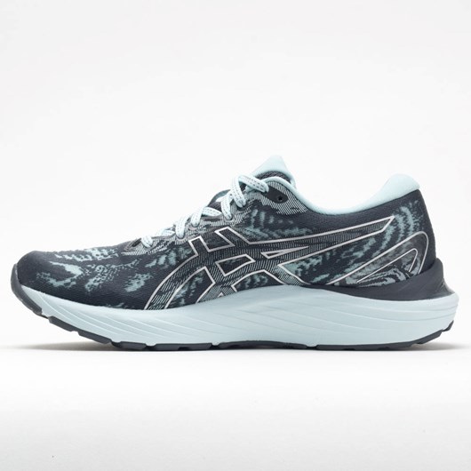 Carrier Gray / Pure Silver Orthofeet ASICS GEL-Cumulus 23 Women's Running Shoes | GZUYQ6834