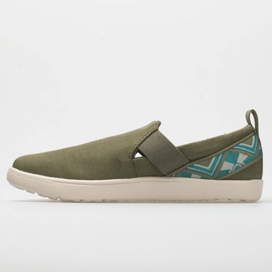 Cayambe Burnt Olive Orthofeet Teva Voya Slip On Women's Walking Shoes | HISQO5748