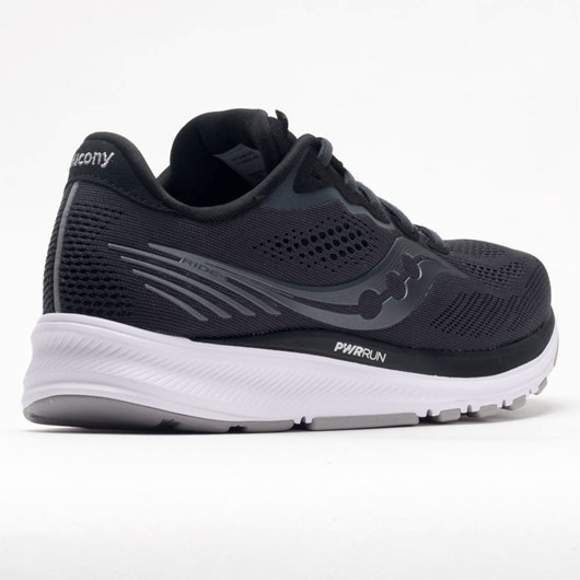 Charcoal / Black Orthofeet Saucony Ride 14 Women's Running Shoes | IMHGJ5832