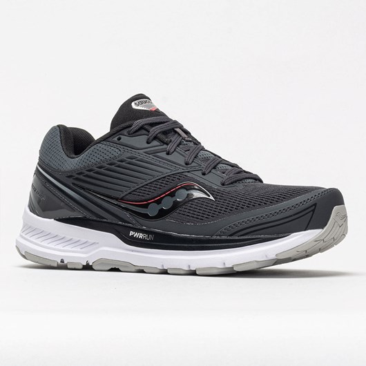 Charcoal / Cherry Orthofeet Saucony Echelon 8 Women's Running Shoes | YZKDP6401