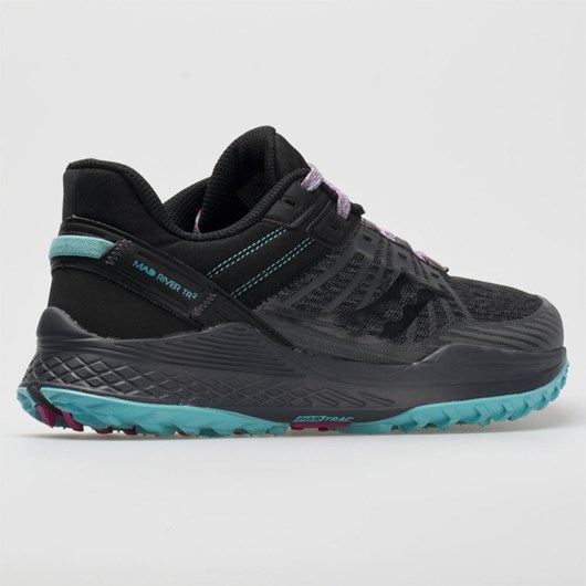 Charcoal / Marine Orthofeet Saucony Mad River TR 2 Women's Trail Running Shoes | GMJVU4197