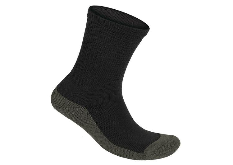 Charcoal Orthofeet Casual Dress Charcoal Crew Bamboo Diabetic  Unisex Socks | FGDSP9523