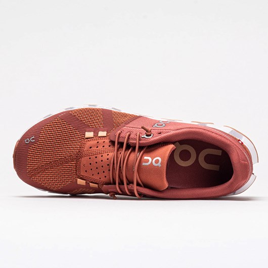 Chili / Rust Orthofeet On Cloud Women's Running Shoes | PBGJY3915