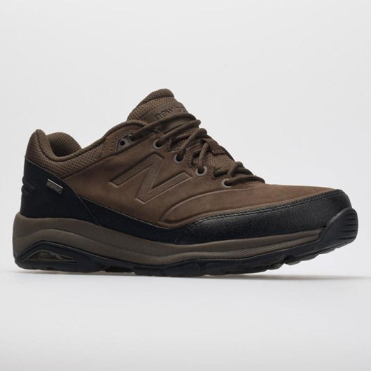 Chocolate Brown / Black Orthofeet New Balance 1300 Men's Walking Shoes | VMGRO5316