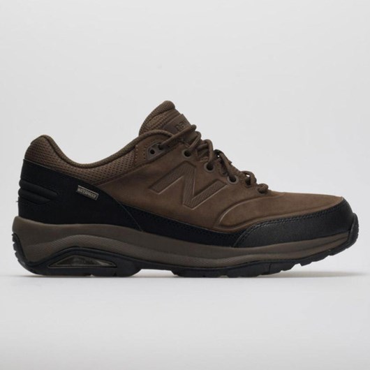 Chocolate Brown / Black Orthofeet New Balance 1300 Men\'s Walking Shoes | VMGRO5316